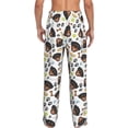 thumbnail image 3 of Goofa Rottweiler Printed Soft Pajama Pants for Men, Wide Leg Comfy Casual Lounge Yoga Pants-XX-Large, 3 of 9