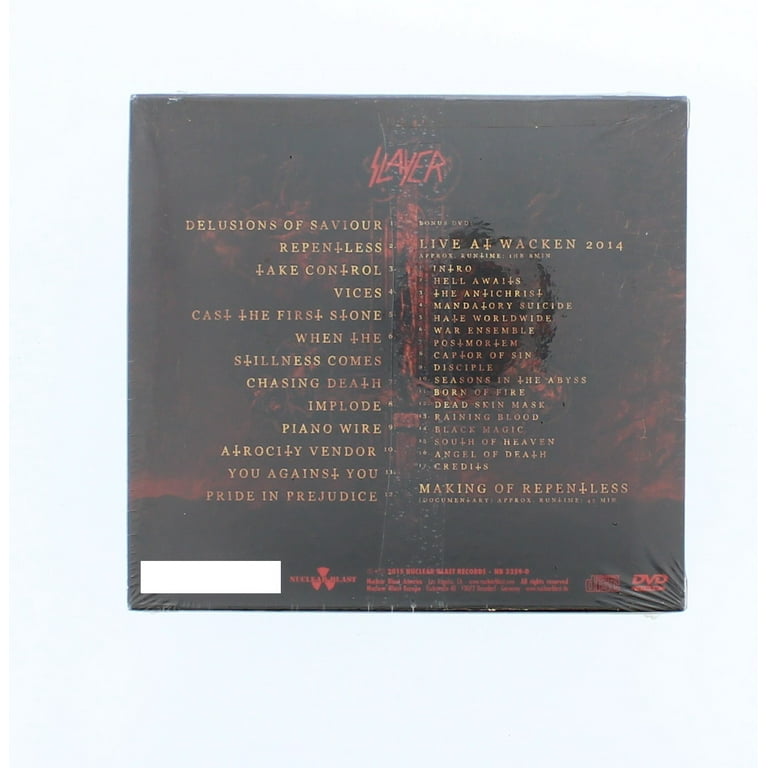 Slayer - Repentless サイン入りCD Slayer - Repentless - Amazon.com Music