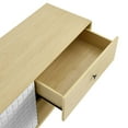 thumbnail image 2 of Modway Nectar Armoire d'Appoint à Grain de Bois de 43 Pouces en Blanc Naturel, 2 of 10