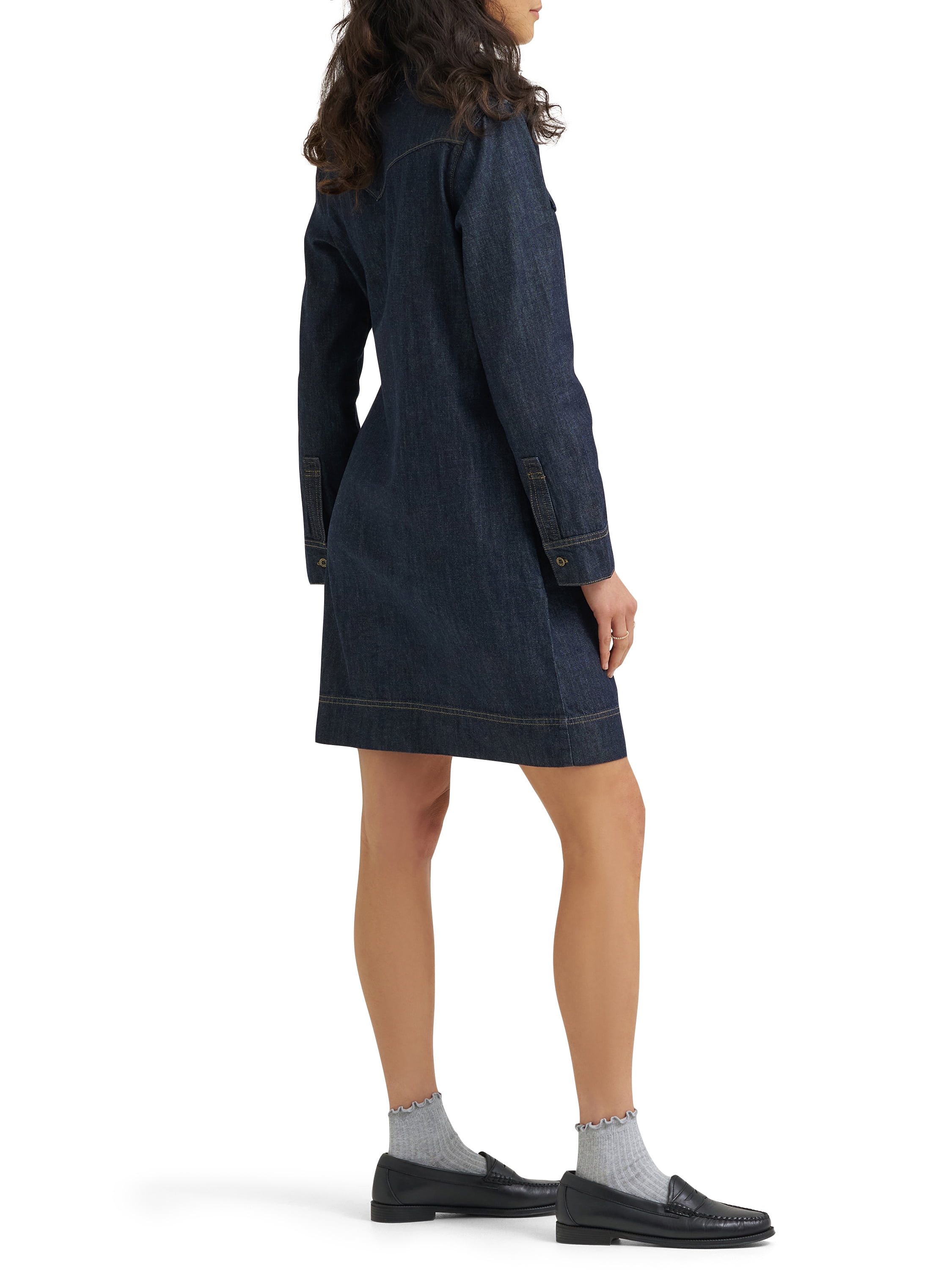 Lee® Women's Long Sleeve Popover Western Dress