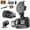 Dash Cam +32G SD Card, variant on Triple Dash Cam 4K Front & 1080P Rear/Interior, 3 Channel Car Camera with 32GB Card, IR Night Vision, 24/7 Parking Surveillance, G-Sensor, Loop Recording, for Cars, Trucks