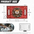 thumbnail image 7 of Yuyamidu Red Christmas Golf Cart Seat Covers with Pockets, Cute Reindeer Golf Seat Seat Towel Blanket for 2 Passenger, Universal Breathable Accessories for Club Car, 7 of 7