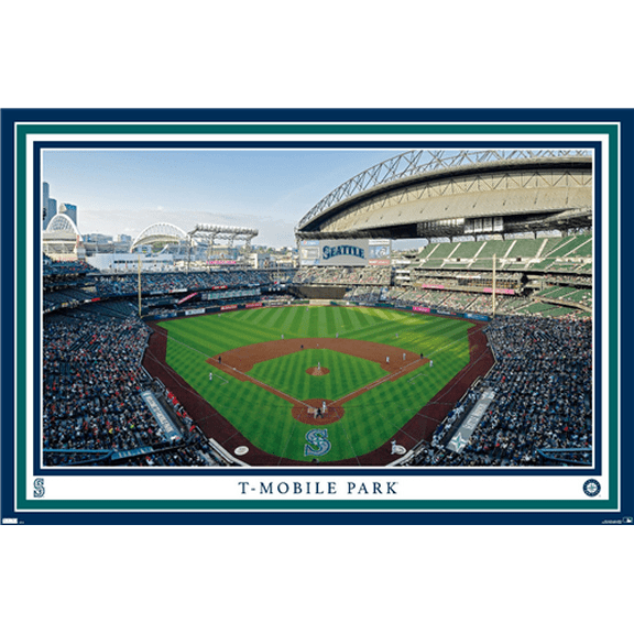 MLB Seattle Mariners - T-Mobile Park 22 Wall Poster, 22.375" x 34"