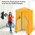 thumbnail image 3 of Eagle Peak 4x4 ft Yellow Cabana Outdoor Canopies, Ultra Compact, 3 of 11