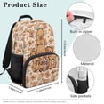 thumbnail image 7 of Aplkyhs Cute Capybara Large Capacity School Backpack for Students Ages 6-18 Lightweight Water Resistant Ergonomic Adjustable Padded Straps for Elementary Middle High School Use, 7 of 7