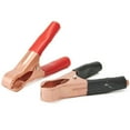 thumbnail image 6 of Copper Plated Alligator Battery Charger Clips For Jump Starter Red Black 2pcs, 6 of 11