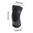thumbnail image 1 of LSLJS Knee Compression Sleeve - Nylon Breathable Knee Pads Running Knee Pads Strap Compression Knit Sports Knee Pads, Knee Protector, 1 of 1