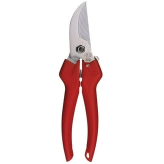 FELCO 702L Leather Work Gloves - Reinforced Palm With PVC Grip, Stretchy Spandex Back, Ideal For Pruning & Landscaping