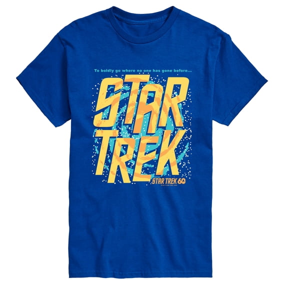 Star Trek - To Boldly Go 60 - Men's Short Sleeve Graphic T-Shirt