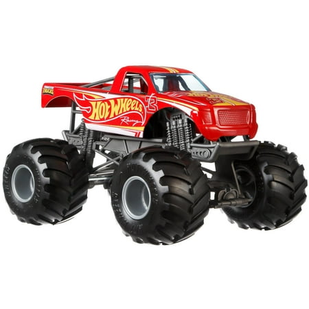 Hot Wheels Monster Trucks 1:24 Scale Hot Wheels Racing Pickup - Walmart.com