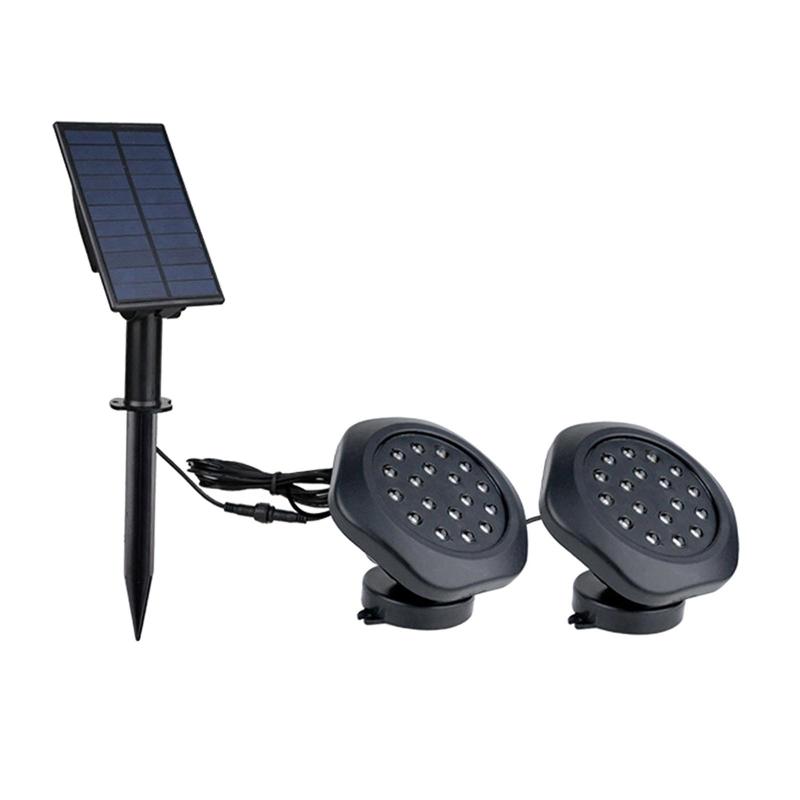 Solar Pond Lights Spot Lights Underwater Lamp Color Changeable