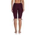 thumbnail image 3 of Women's Swim Shorts Lace-Up Athletic Swimsuit Bottom Swim Trunks, 3 of 6