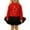 Red, variant on Bobifish Little Girlls Sweater Dress Outfit Set Fall Spring Cartoon Knitted Pullover And Puffy Mesh Skirt Spring Daily Cozy Outfit Sizes 3-8