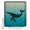 Blue, variant on Blue Whale Coastal Bathroom Shower Curtains with 12 Hooks Polyester Waterproof Shower Curtain for Stalls and Bathtubs Nautical Summer Ocean Seaside Decorative Bathroom Privacy Curtain 72x72 Inches