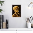 thumbnail image 3 of Elephant Stock Skull With Cigarette 1885 Wall Art - Vertical Canvas Wall Art - Living Room Wall Decor - Fantasy And Sci-fi Canvas - Orange And Yellow Decor By Vincent Van Gogh - 8" x 12", 3 of 8