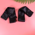 thumbnail image 3 of unbranded 2Ud Pañuelo De Satén Negro Suave Para Sujetar Pelucas Y Complementar Peinados, 3 of 7