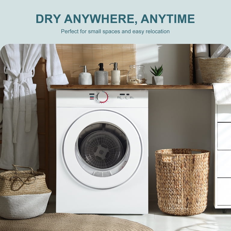 Simzlife 1.8 Cu. ft. Portable Dryer with Filtration Systems Small