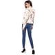 thumbnail image 5 of Chaqueta Tipo Blazer Informal Con Solapa De Muesca Y Manga Larga Para Mujer Blanco-floral XL, 5 of 6