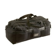 Texsport Zippered Durable PVC Material Canvas Outdoor Sports Tactical Bag, Black