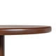 thumbnail image 2 of Mesa lateral Tot Mobica de diseño contemporáneo y elegante con acabado en nogal, pedestal fabricado con madera de pino, 2 of 5