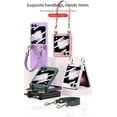 thumbnail image 3 of Luxury with Wrist Strap Lanyard Case for Samsung Galaxy Z Flip 5 5G Shockproof Slim Simple for Women Girls Hard Cover (White,for Samsung Z Flip5), 3 of 15