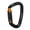 Black/Gold, variant on M Buder Auto Locking Climbing Clips 25KN 5620 Lbs D Type Hook Buckle Multipurpose for Camping Hiking Backpacking Outdoor Activities, Black Blue (7.48 inches / 19 cm)