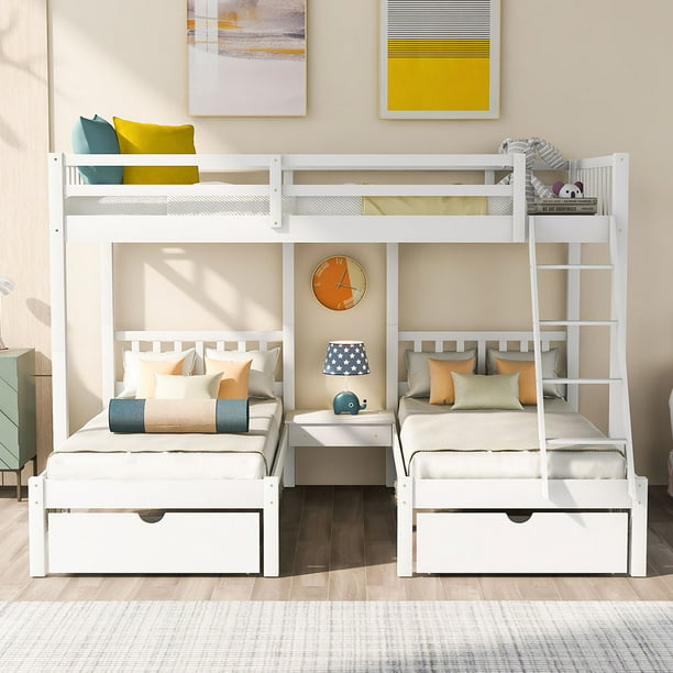 Bunk Bed Single Frame, 3 Person Bunk Bed Ikea