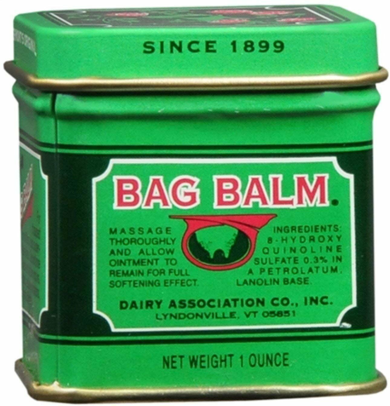 Bag Balm Original Chapped & Irritated Skin Moisturize Ointment, 1oz, 7