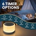 thumbnail image 4 of DAYBETTER White Noise Sound Machine for Sleeping with 32 Sleep Sounds 8 Colors Night Light White Noise Machine for Kids Adults, 4 of 7
