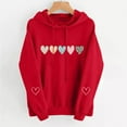 thumbnail image 6 of Sweatshirt for Women Valentines Day Casual Comfortable Plus Size Heart Printed Sweatshirt Trendy Loose Long Sleeve Crew Neck Pullover Blouse Tops, 6 of 10