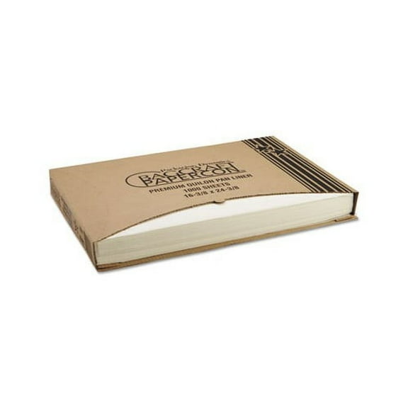 Grease-Proof Quilon Pan Liners 16 3/8 x 24 3/8, White, 1000 Sheets/Carton