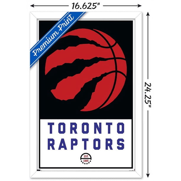 nba-toronto-raptors-logo-21-wall-poster-14-725-x-22-375-framed-walmart-business-supplies