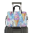 thumbnail image 2 of FORMRS 16" Laptop Bag Carrying Sleeve Case with Handle Travel Shoulder Briefcase, Watercolor Ice Cream Pattern, 2 of 8