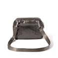 thumbnail image 4 of Baggallini Bolso bandolera pequeño con triple cremallera para mujer - Riñonera convertible de 8x6 pulgadas - Ligero resistente al agua, 4 of 5