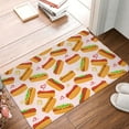thumbnail image 5 of Daiia Hot Dog In Heart Front Door Mat, Heavy Duty Durable Welcome Mat for Outdoor Indoor, Dirt Trapper Waterproof Super Absorbent Door Mat, 16" x 24", 5 of 9