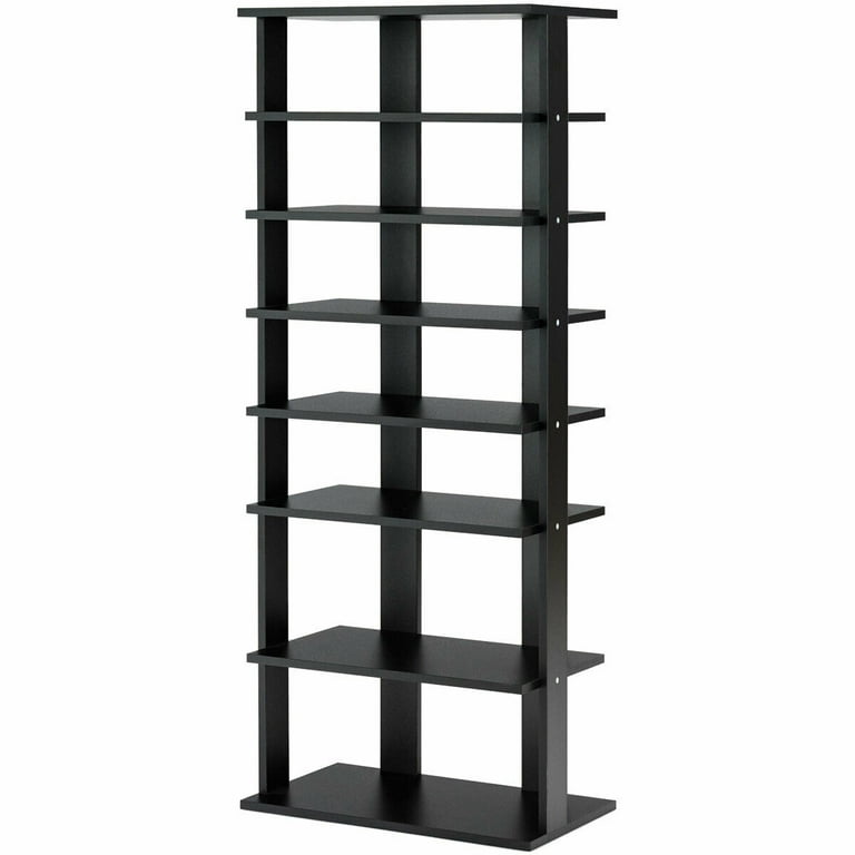 Fashion 7-Tier Dual Shoe Rack Practical Free Standing Shelves Storage  Shelves Concise - AliExpress