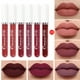 thumbnail image 4 of Xihbxyly Set de Labiales Mate, Brillo Labial Antiadherente de Larga Duración, Selección de Colores Vibrantes, Fórmula a Prueba de Besos, Ideal para Ocasiones Especiales, Uso Diario y Estilo Único, pa, 4 of 4