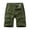 Army Green, variant on Men's Casual Shorts M Party Men Knit Shorts on Men Workout Workout Mesh below Knee Super 2k Basketball Baseball Outdoor Casual Elastic Waist Relaxed Khaki M