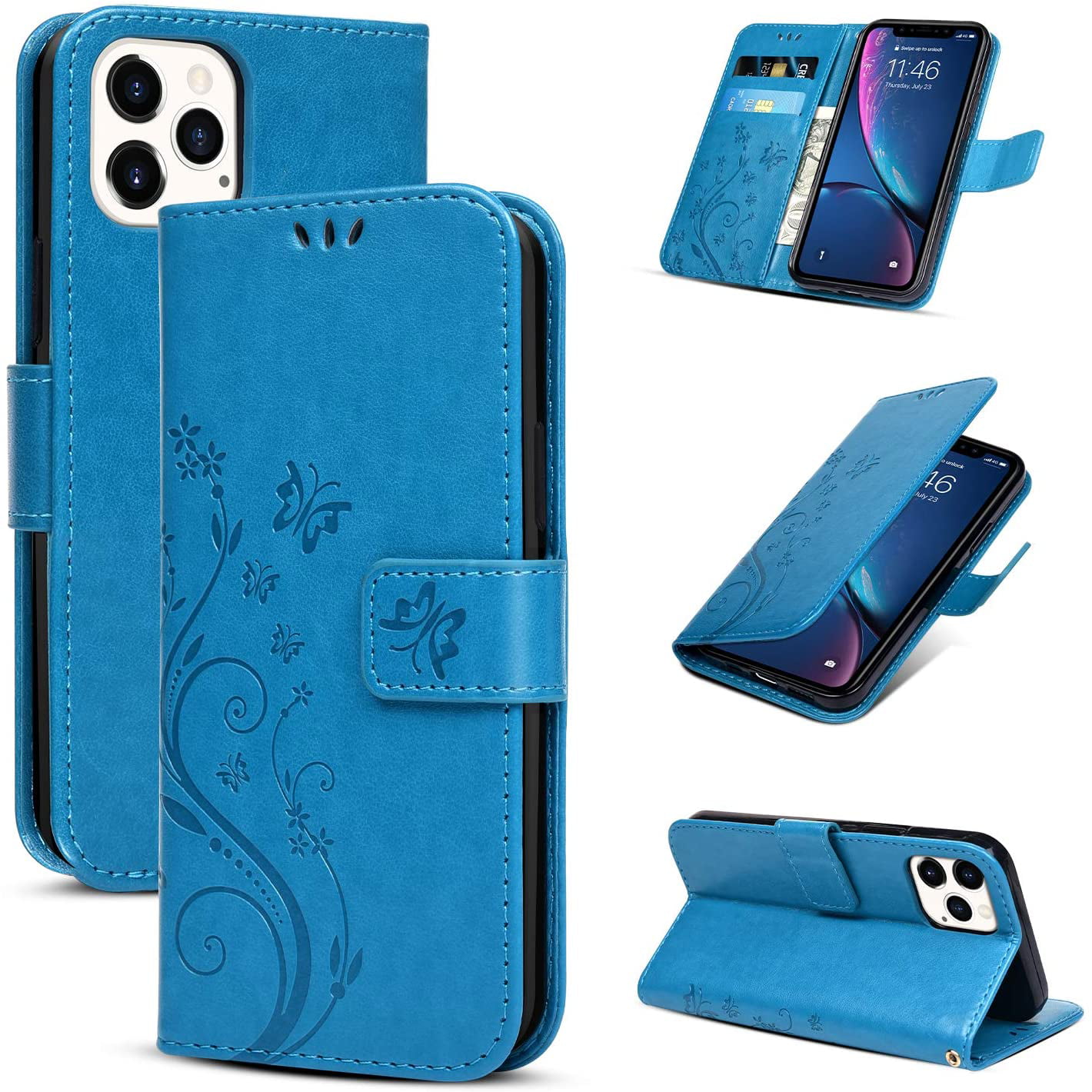 Iphone 12 Cover Mobile Phone Cover Flip Case Card Slot Leather Cover Bag Card Slot Magnetic