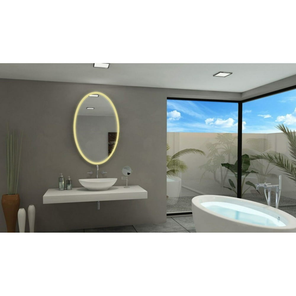 IB Mirror DIMMABLE Lighted Bathroom Mirror GALAXY 30 in X 48 in 3000 K