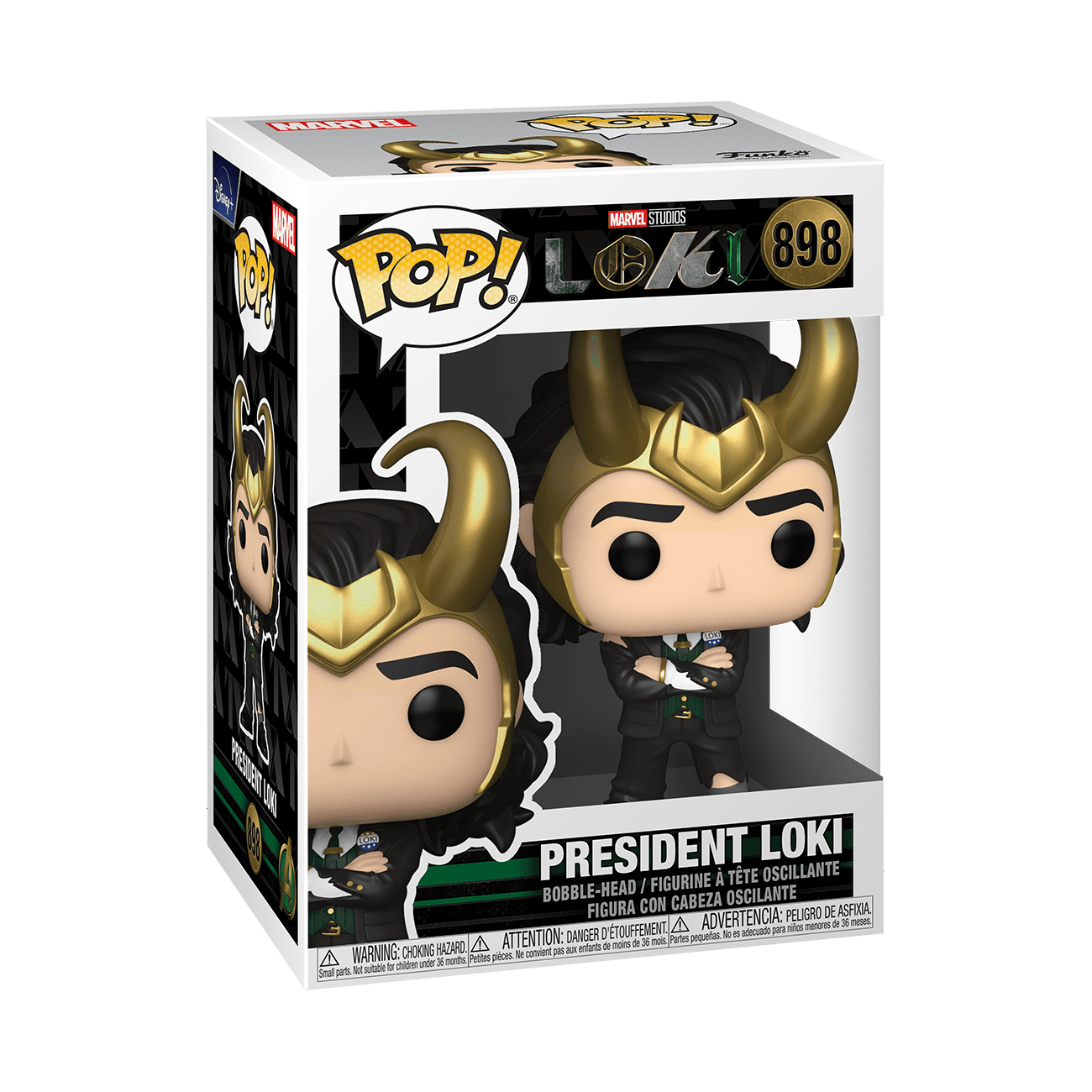 Funko POP! President Loki Bobblehead from Marvel's Loki Funko POP! President Loki Bobblehead from Marvel's Loki