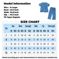 thumbnail image 3 of OIOLOYJM 2 Piece Post Surgery Recovery Sets for Men Women Cotton Soft Breathable Tear Away Side Snap Outfits Short Sleeve Shirt and Lounge Pants Sets Vermilion XL, 3 of 5
