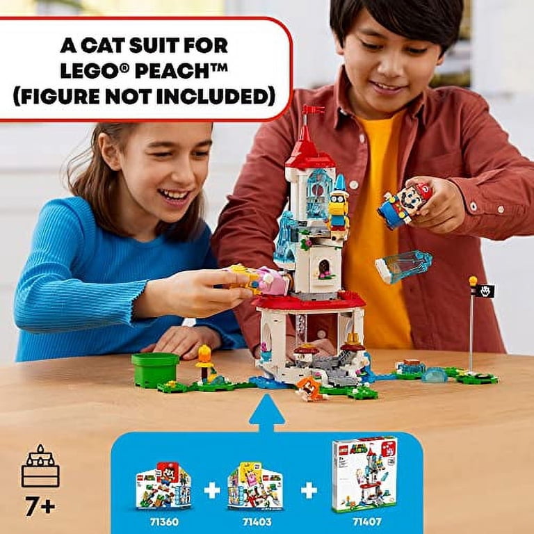 LEGO Super Mario Cat Peach Suit and Frozen Tower Expansion Set