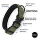 thumbnail image 3 of Collar táctico para perros Plutus Pet reflectante ajustable verde M, 3 of 6