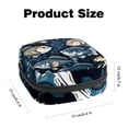 thumbnail image 2 of Fish Storage Bag for Period Essentials: Small Funny Period Pouch with Plush, Sponge, and Oxford Cloth, 4.7x6.6x6.6 in., 2 of 6