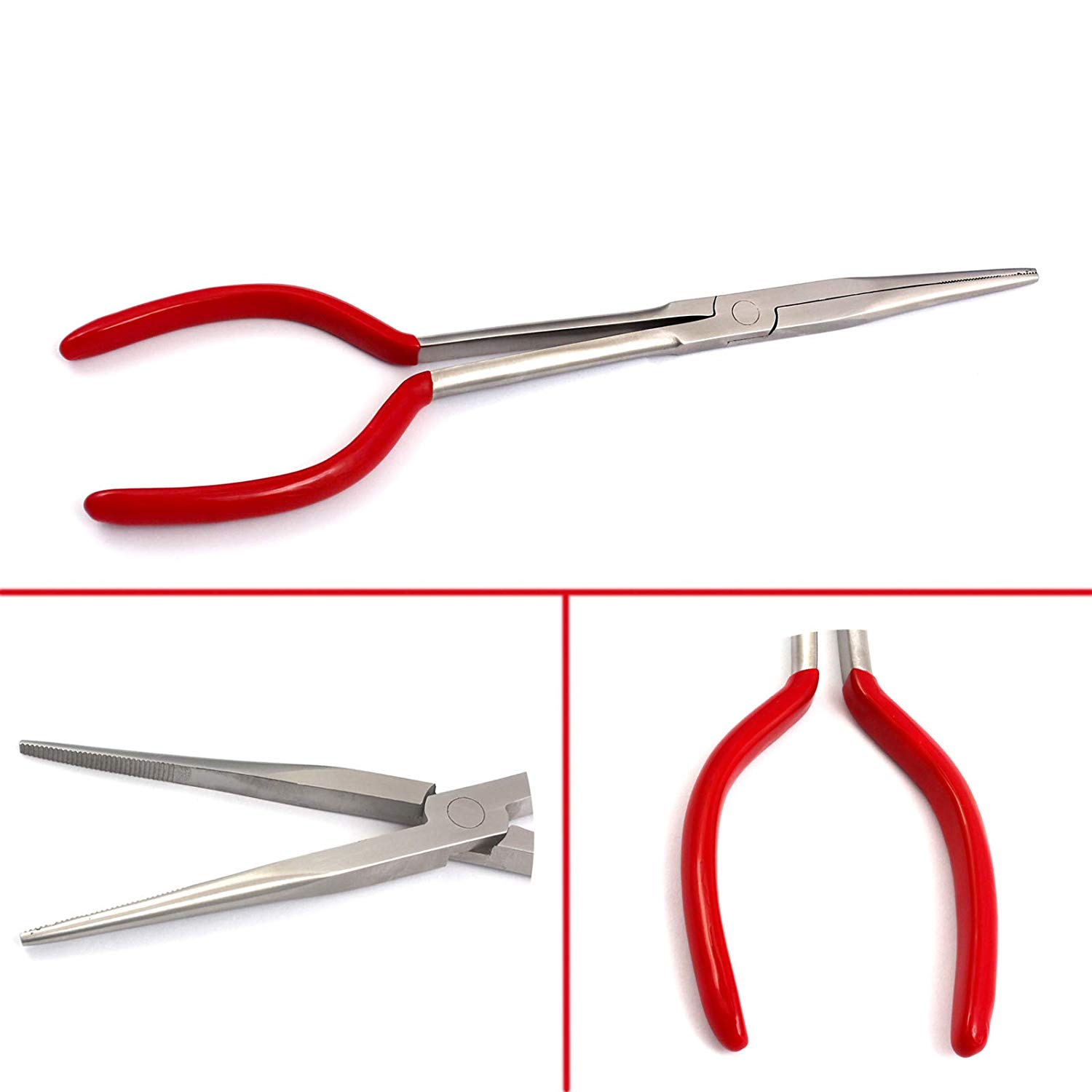 Extra Long Reach Chain Nose Pliers