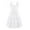 White, variant on Arshiner Girls Summer Dress Tween Boho Casual Bowknot Strap Sleeveless Swing Flowy Ruffle Tiered Sundresses with Pockets