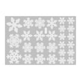 thumbnail image 2 of Goodw7 Christmas Window Clings Snowflake Static Decals, Festive Holiday Glass Stickers for Home Decor, Reusable Xmas Wall Decoration for Smooth Surfaces, 2 of 8