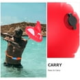 thumbnail image 3 of Phenofice 1Set Inflatable Swimming Float Red PVC Round Swim Safety Equipment for Outdoor Water Activities, 3 of 8