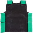 thumbnail image 2 of Abilitations Deep Pressure Sensory Vest, Medium, 36" x 20", Neoprene, Green, 2 of 2